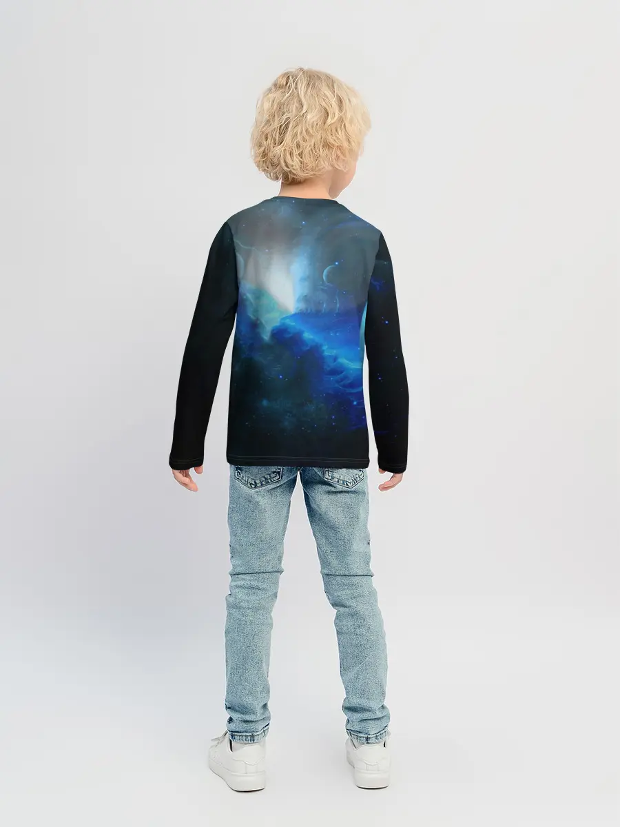 Детский лонгслив / ТАРДИС