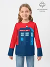 Детский лонгслив / IN TARDIS WE TRUST