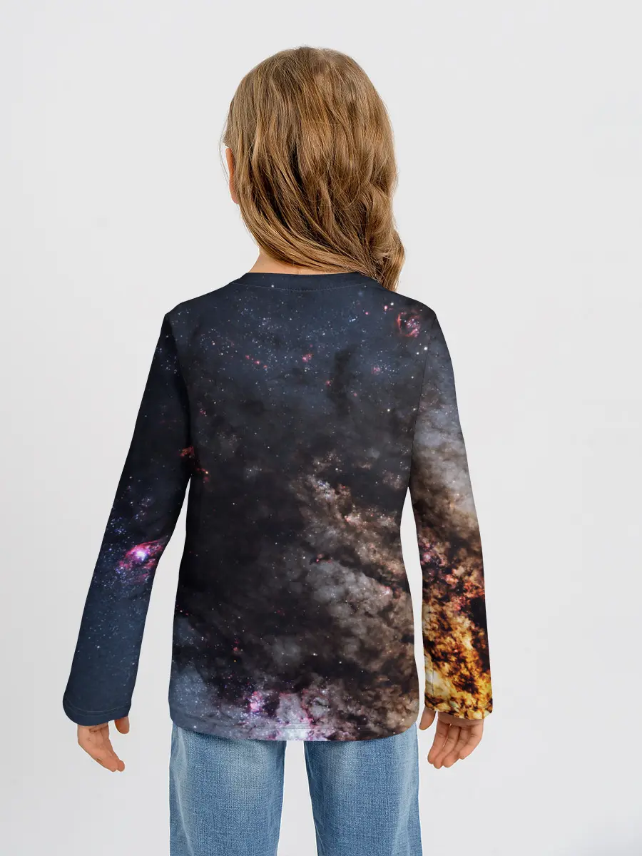 Детский лонгслив / МЛЕЧНЫЙ ПУТЬ