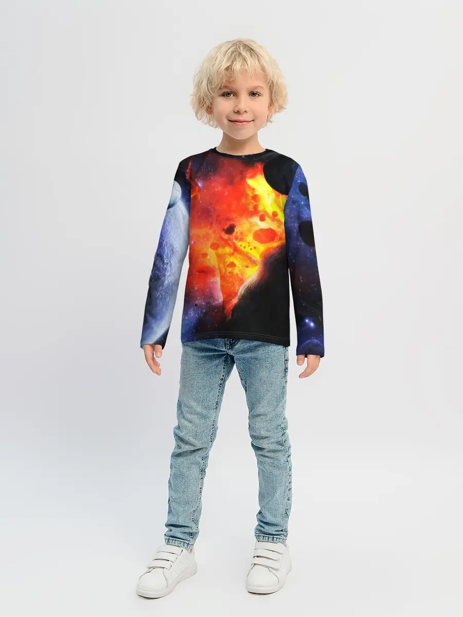 Детский лонгслив / NEBULA