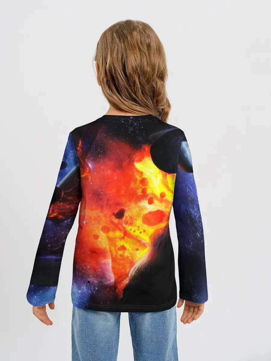 Детский лонгслив / NEBULA