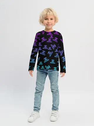 Детский лонгслив / Benzo Gang - Big Baby Tape