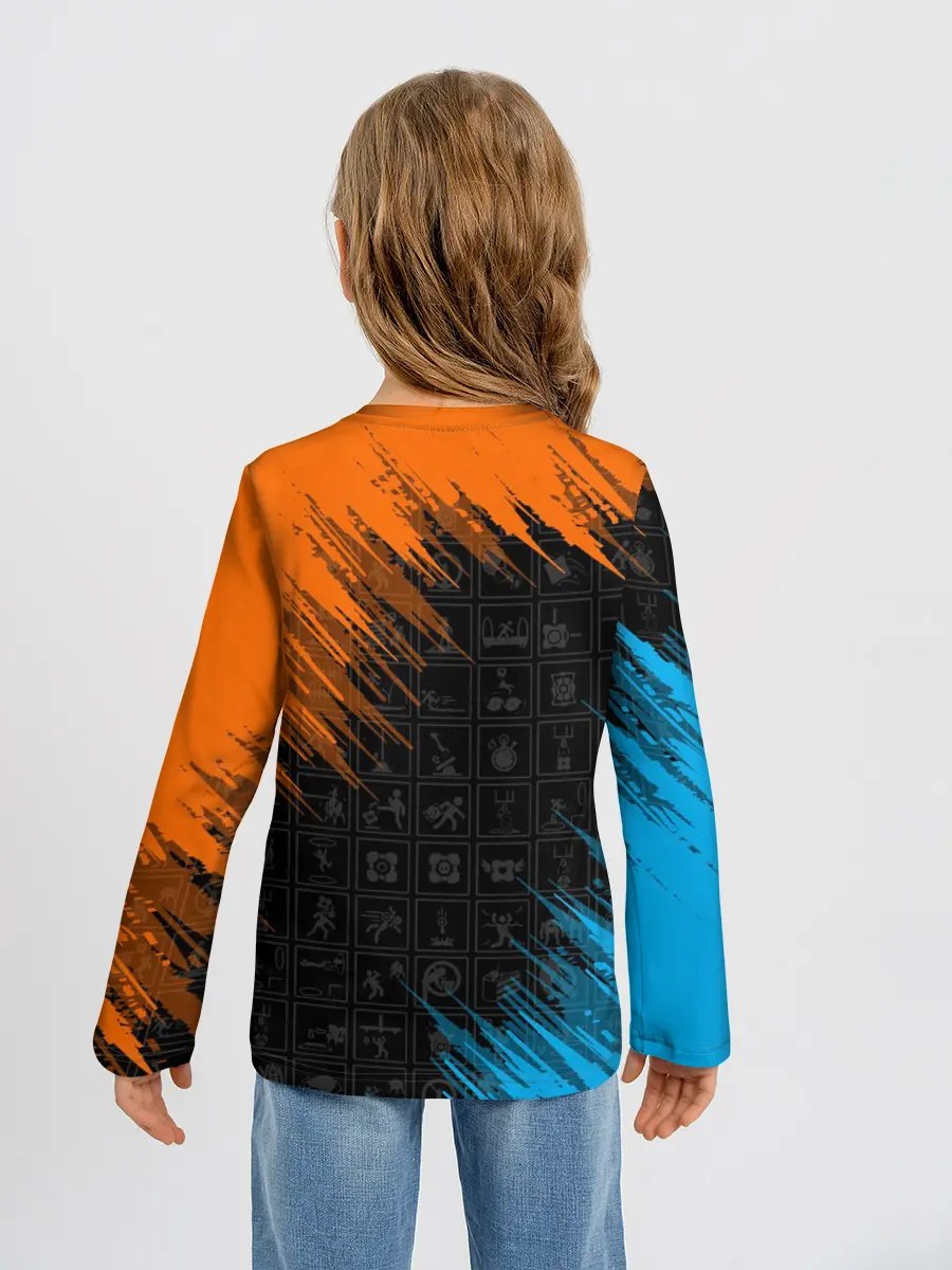 Детский лонгслив / PORTAL 2