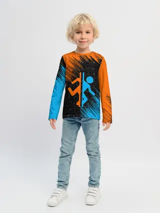 Детский лонгслив / PORTAL 2