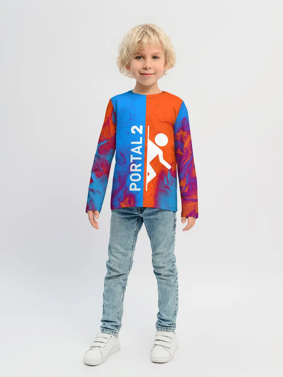 Детский лонгслив / PORTAL 2
