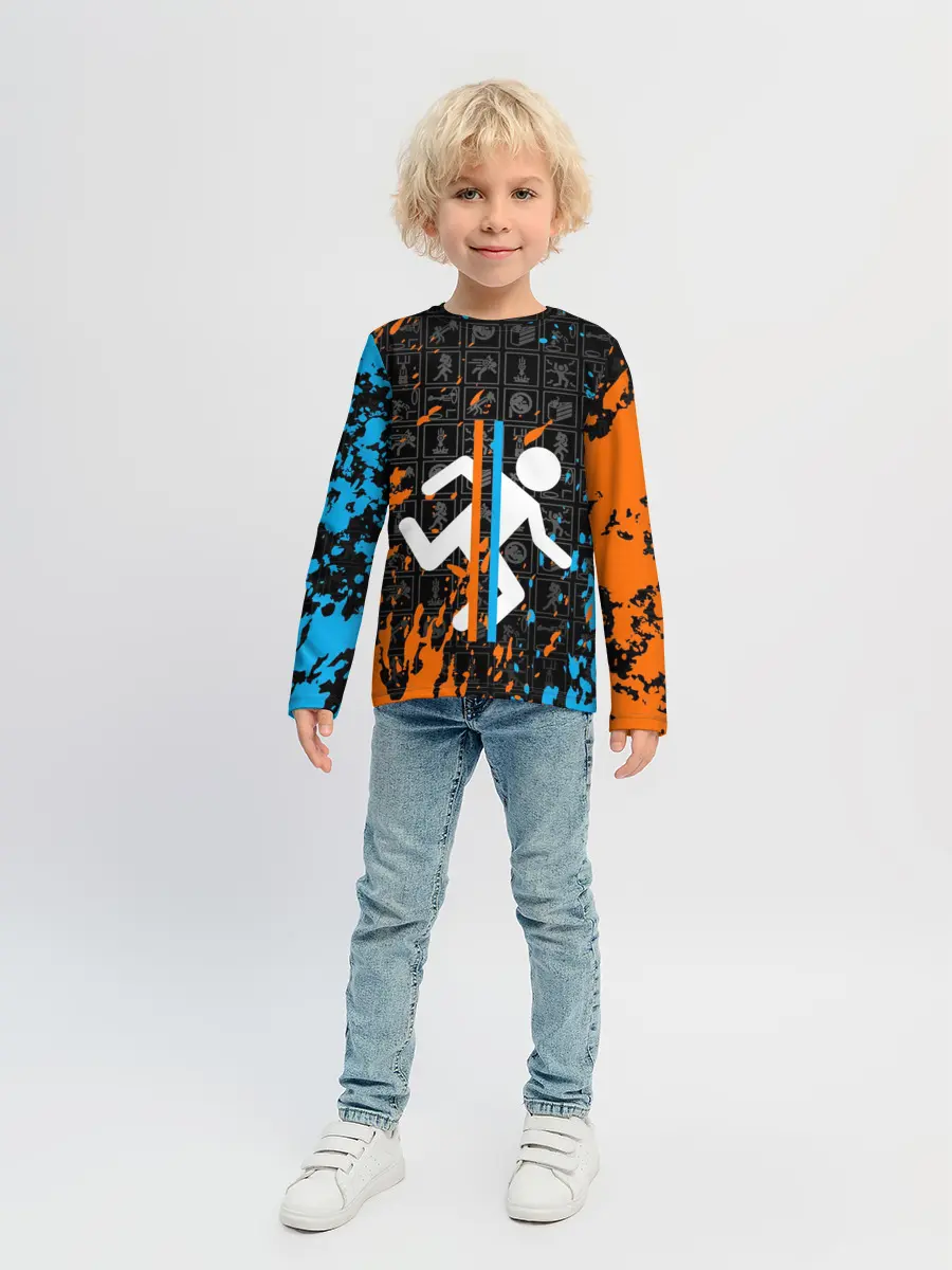 Детский лонгслив / PORTAL 2