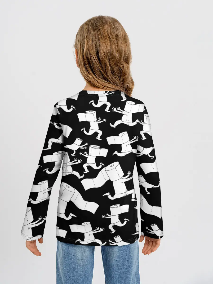 Детский лонгслив / Коронавирус