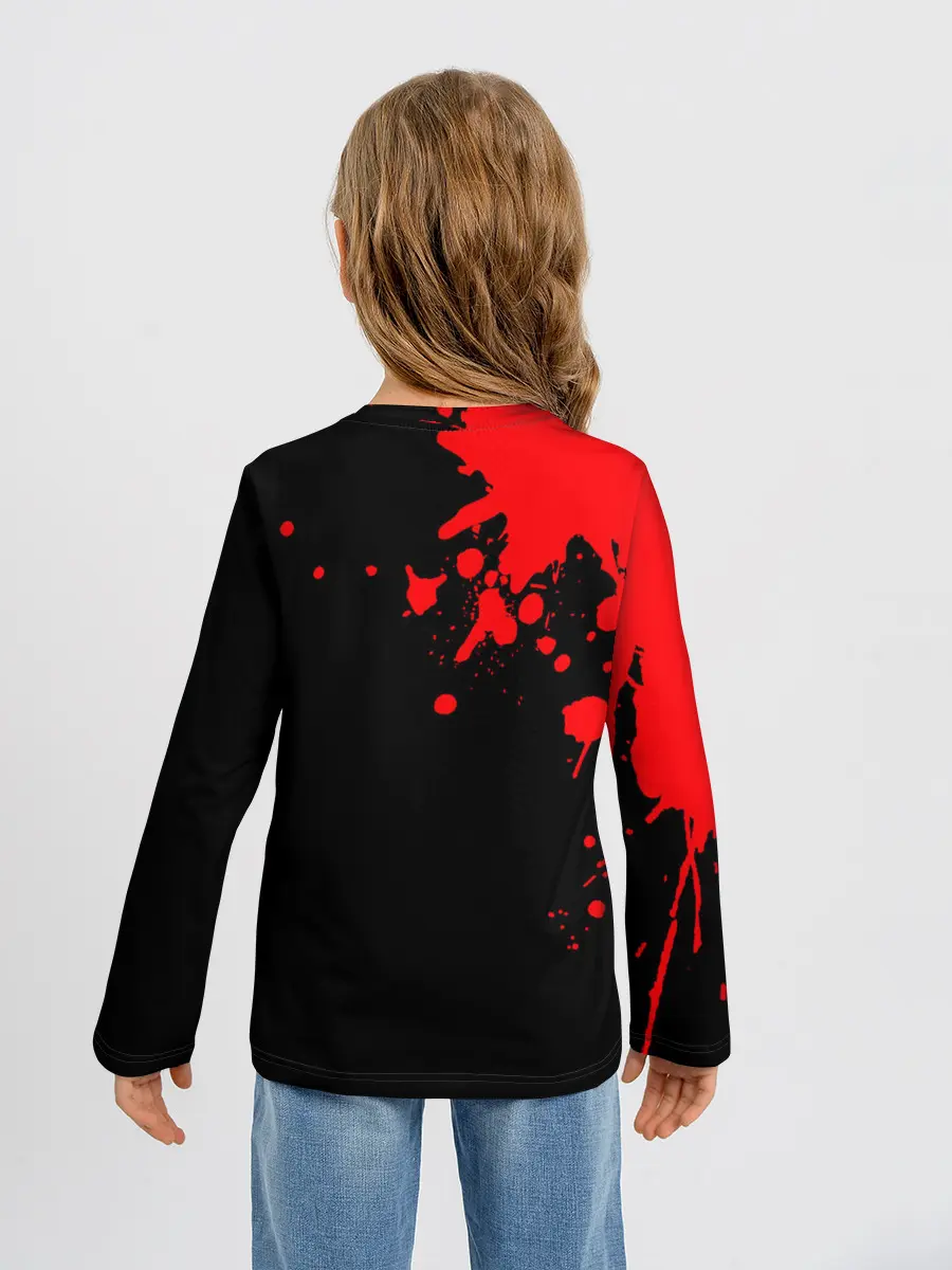 Детский лонгслив / Не трогай меня, не дыши на меня