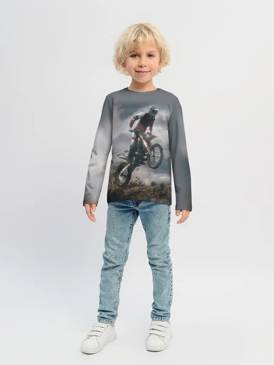 Детский лонгслив / МОТОКРОСС КТМ | MOTOCROSS KTM