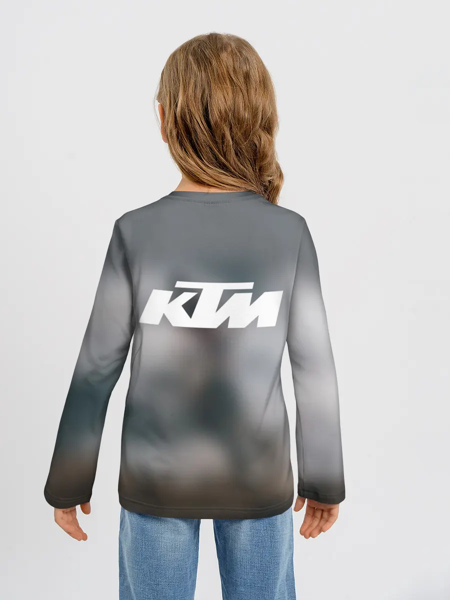 Детский лонгслив / МОТОКРОСС КТМ | MOTOCROSS KTM
