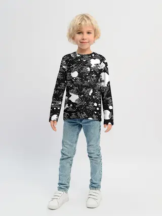 Детский лонгслив / Benzo Gang - Big Baby Tape