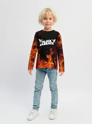 Детский лонгслив / Black Sabbath