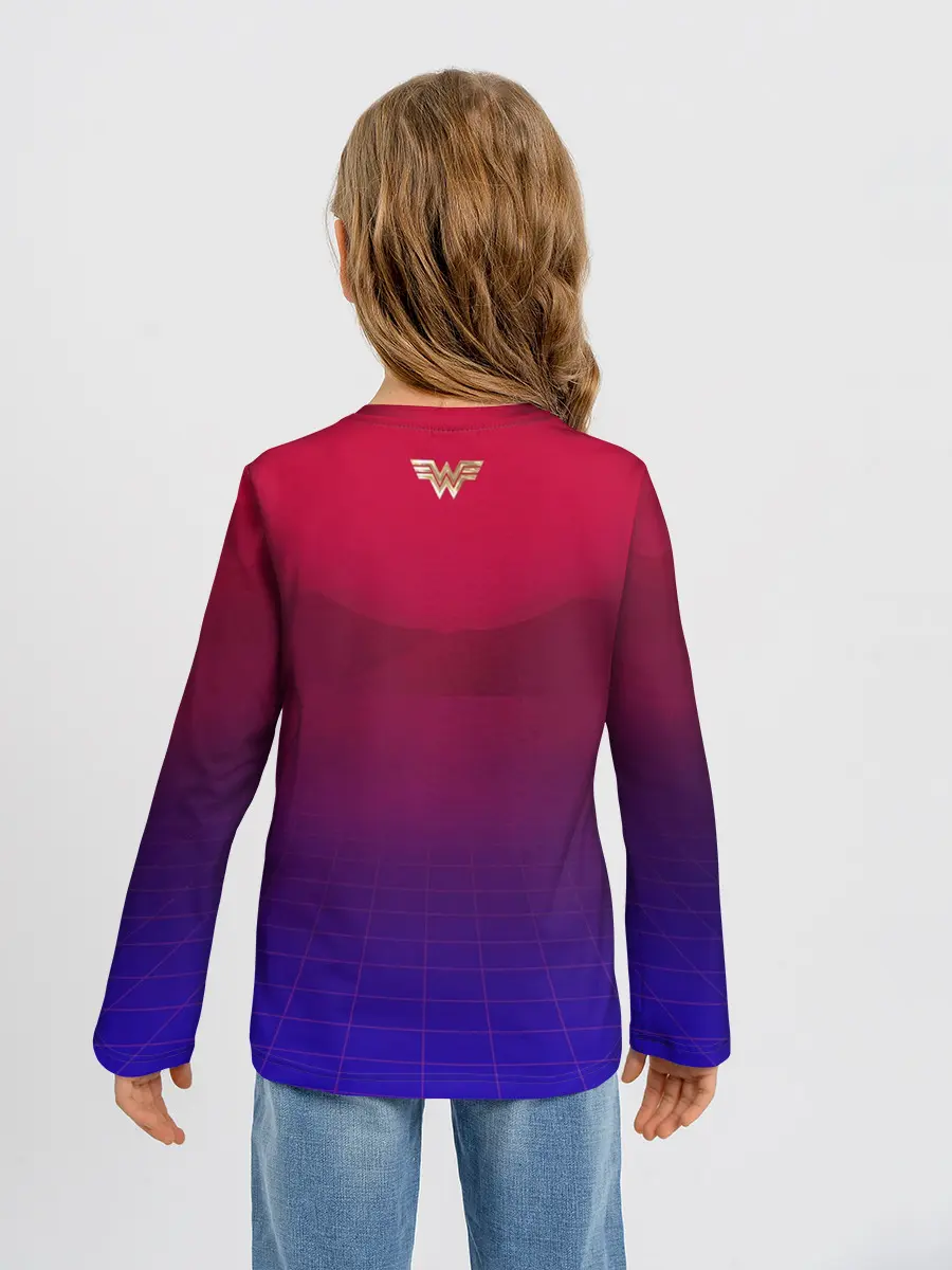 Детский лонгслив / Wonder Woman