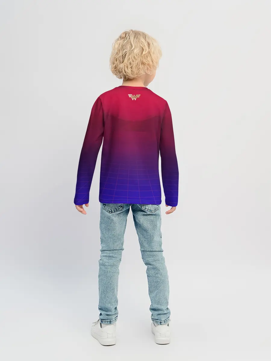 Детский лонгслив / Wonder Woman