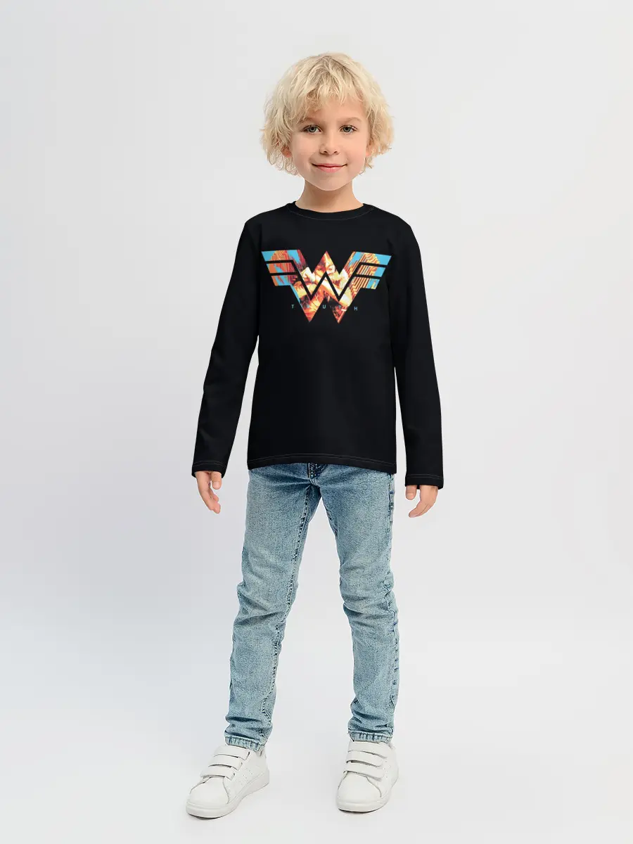 Детский лонгслив / Wonder Woman