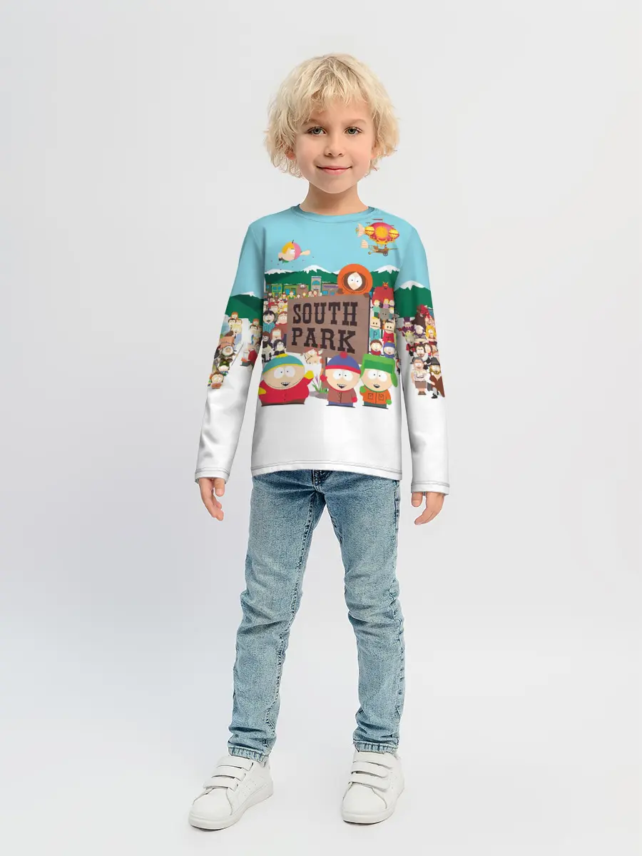 Детский лонгслив / Южный Парк
