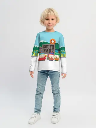 Детский лонгслив / Южный Парк