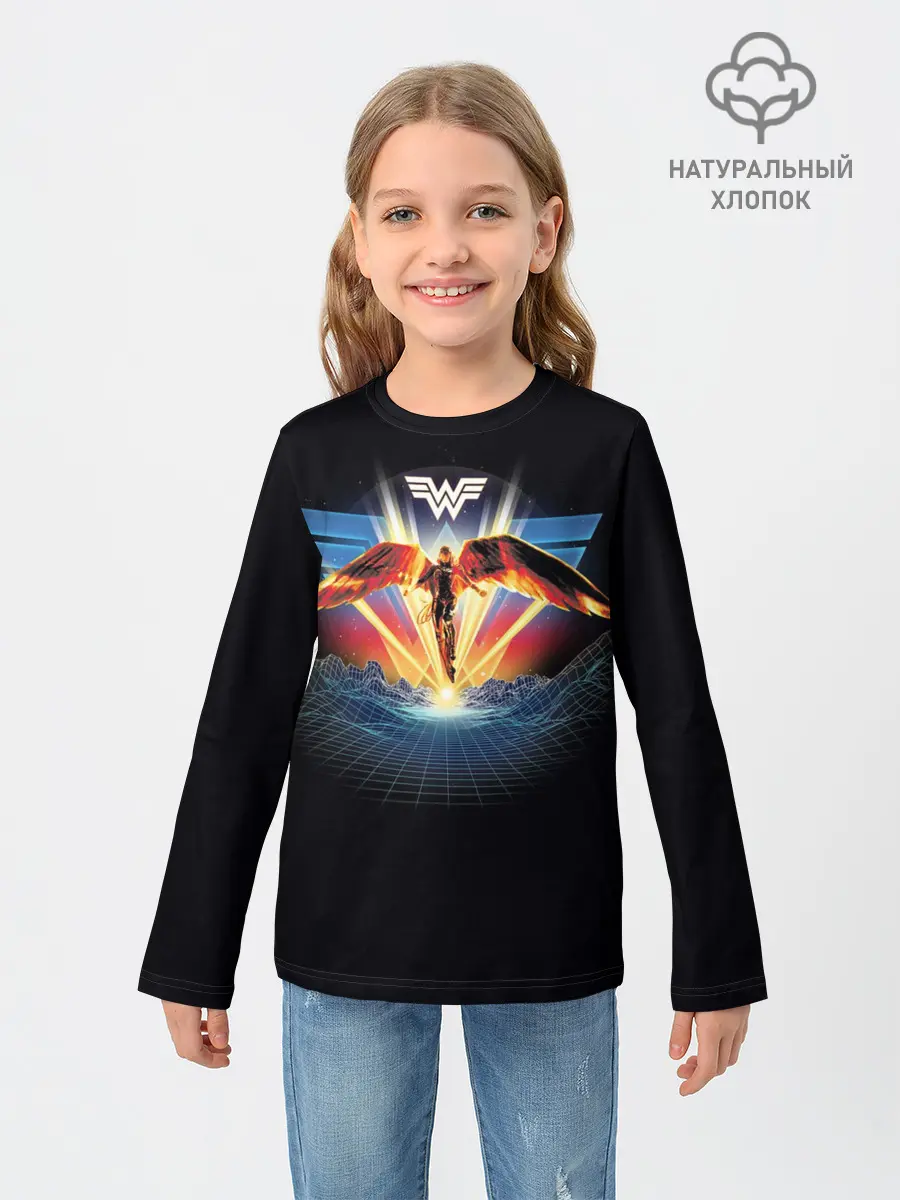 Детский лонгслив / Wonder Woman