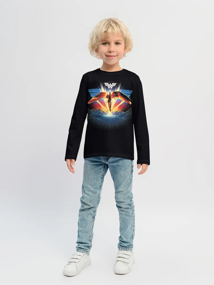 Детский лонгслив / Wonder Woman