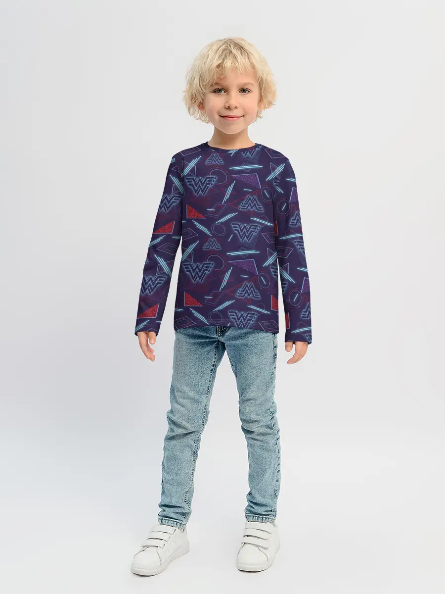 Детский лонгслив / Wonder Woman