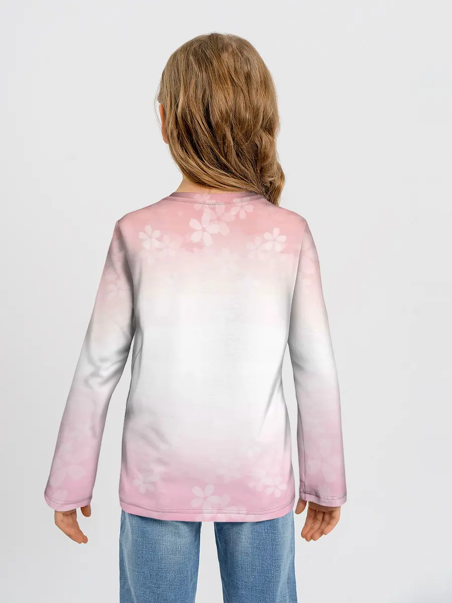 Детский лонгслив / ЛИСА И САКУРА | FOX AND SAKURA