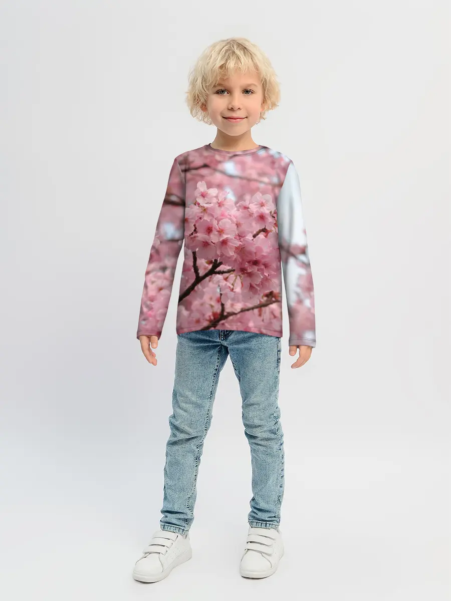 Детский лонгслив / САКУРА