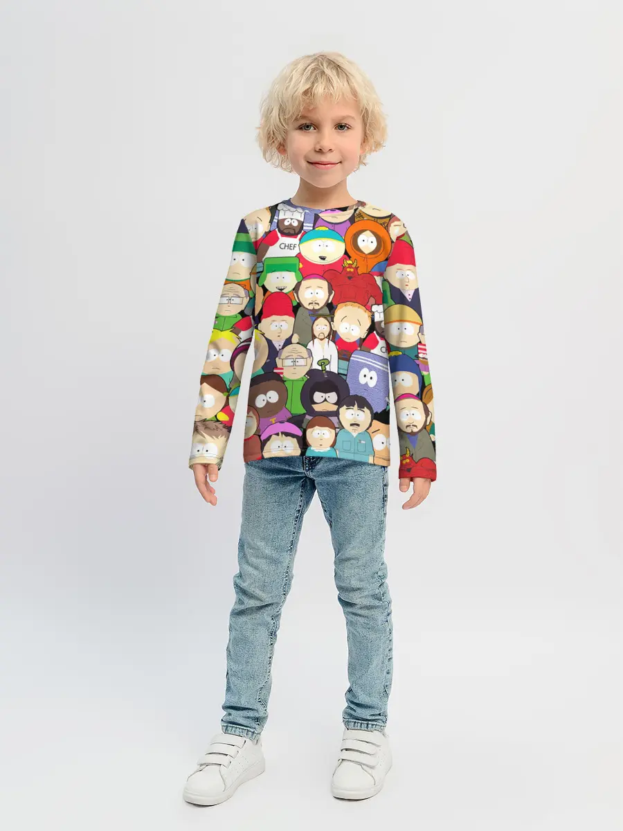 Детский лонгслив / South Park персонажи