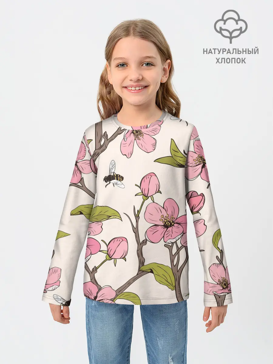 Детский лонгслив / САКУРА | SAKURA