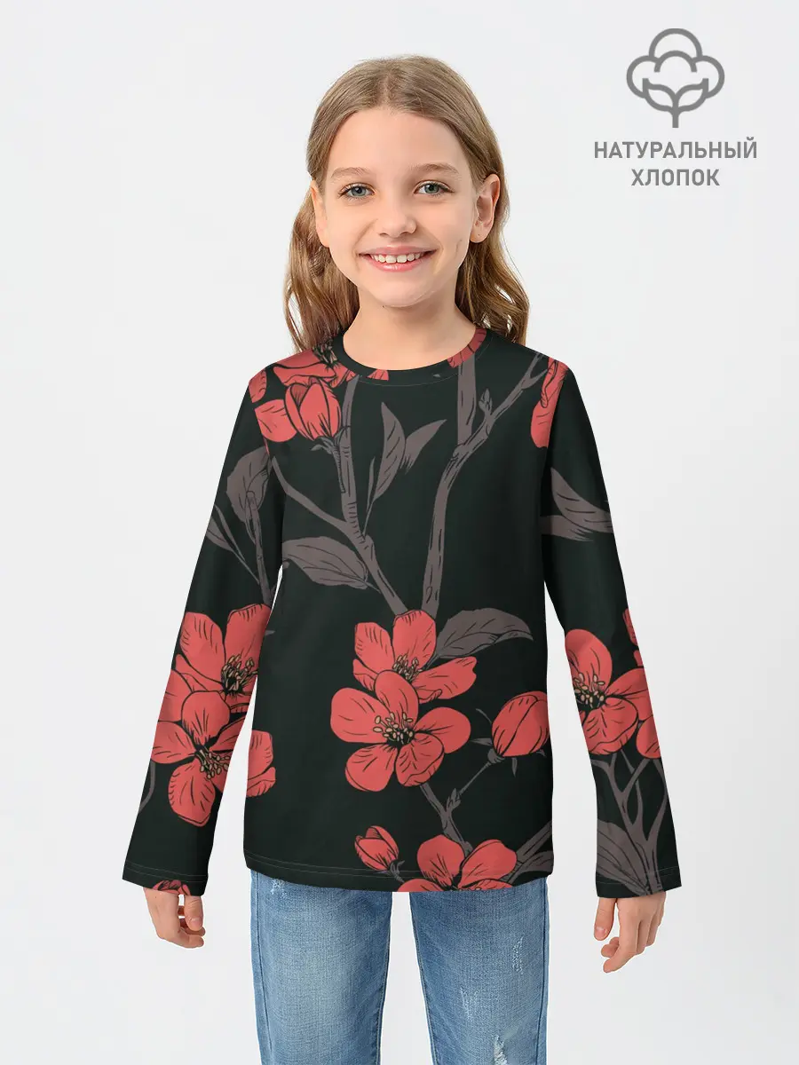 Детский лонгслив / САКУРА | SAKURA