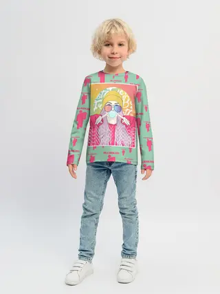 Детский лонгслив / Billie Eilish