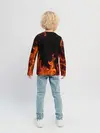 Детский лонгслив / ОГОНЬ | FIRE