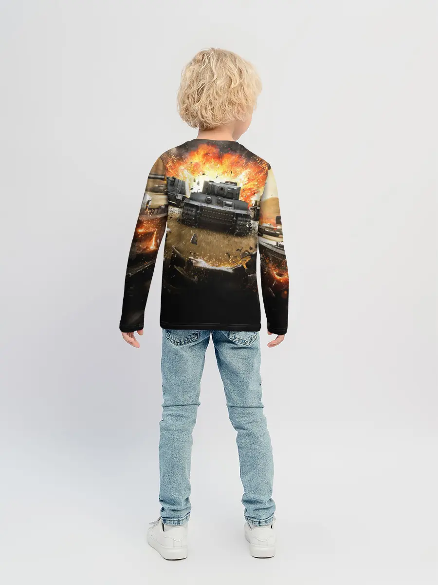 Детский лонгслив / ТАНКИ