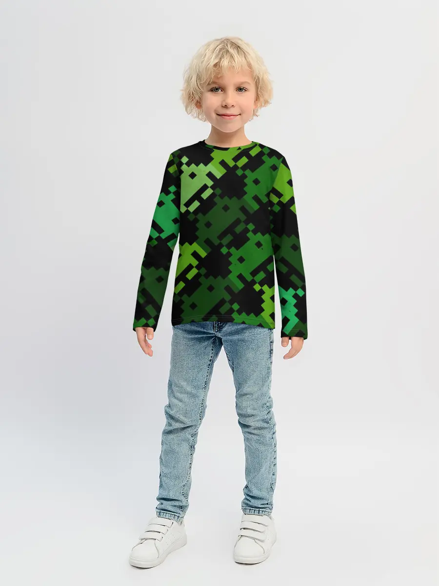 Детский лонгслив / Space Invaders