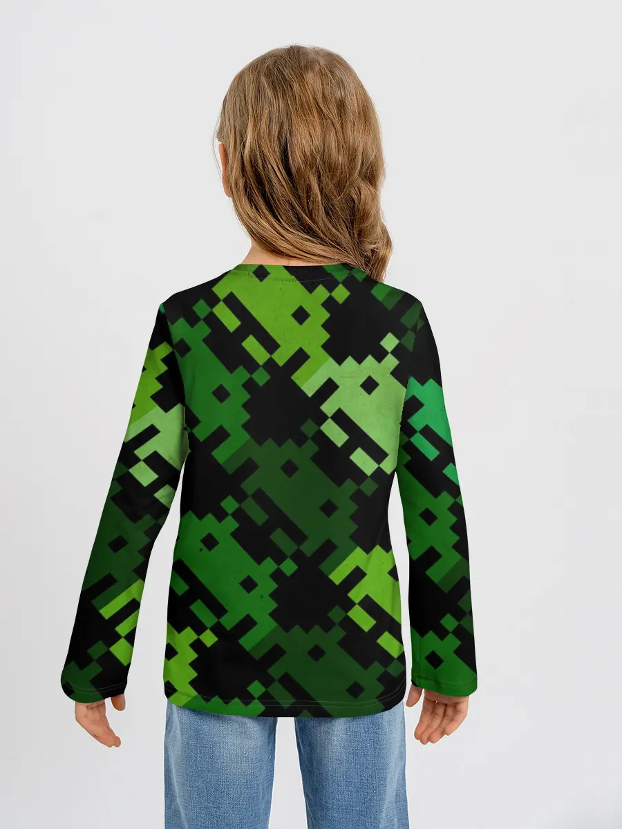 Детский лонгслив / Space Invaders