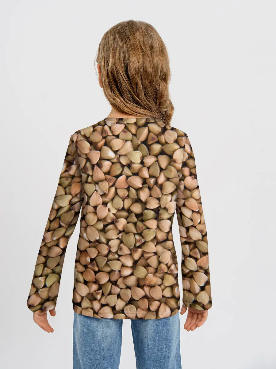 Детский лонгслив / Гречка Греча