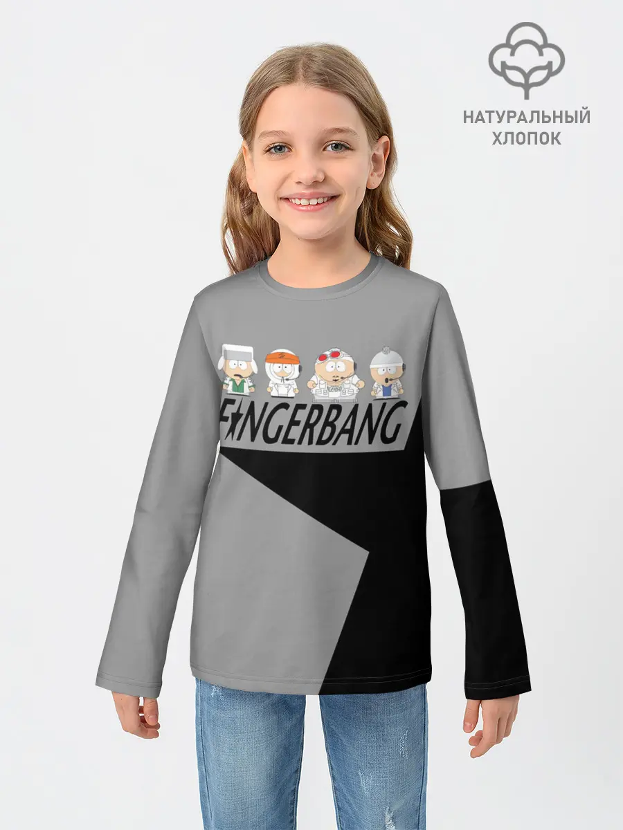 Детский лонгслив / FINGERBANG