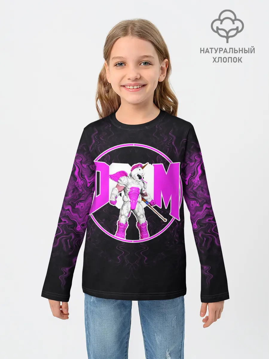 Детский лонгслив / DooM Eternal