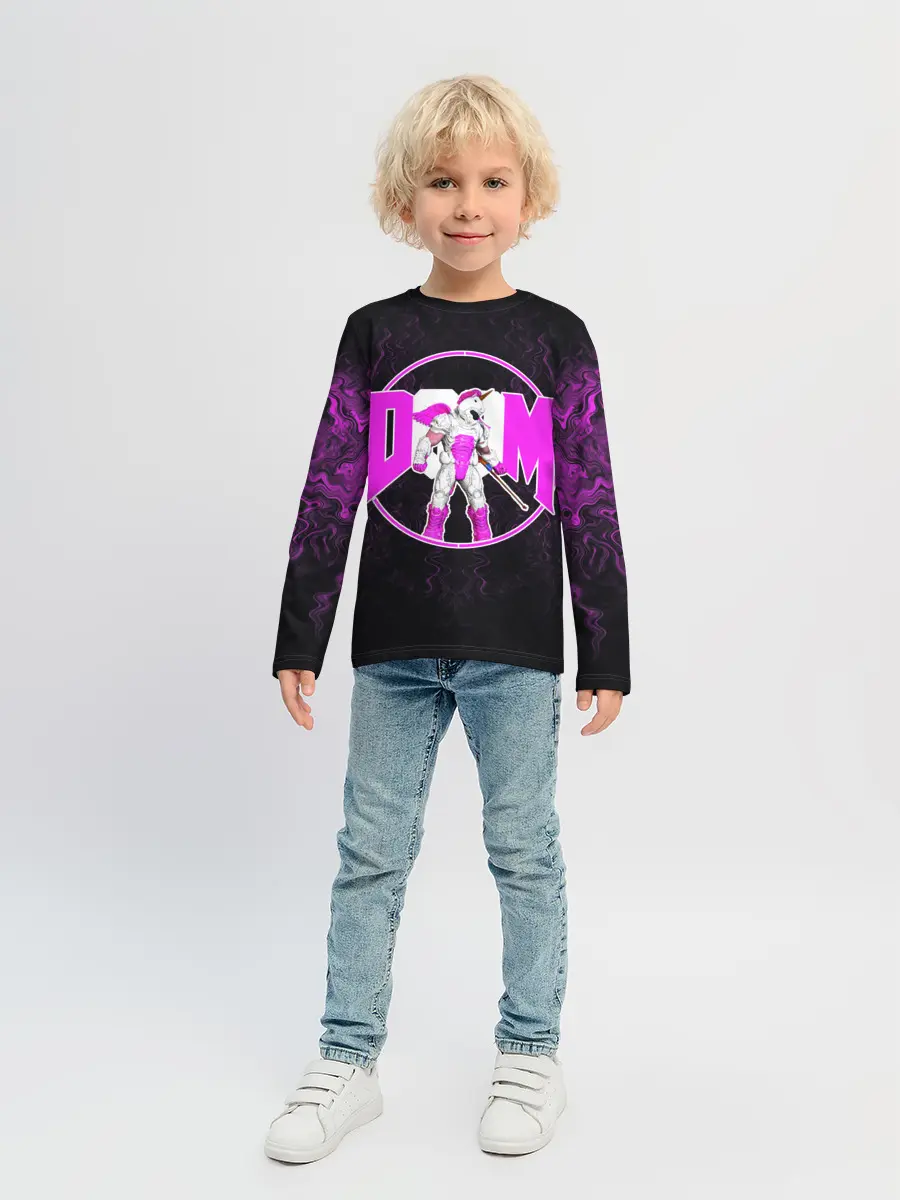 Детский лонгслив / DooM Eternal