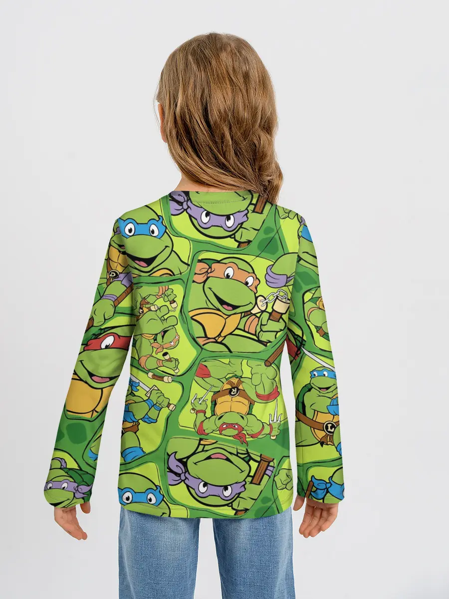Детский лонгслив / Teenage Mutant Ninja Turtles