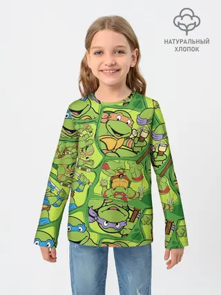 Детский лонгслив / Teenage Mutant Ninja Turtles