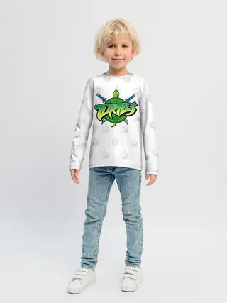 Детский лонгслив / Черепашки - ниндзя