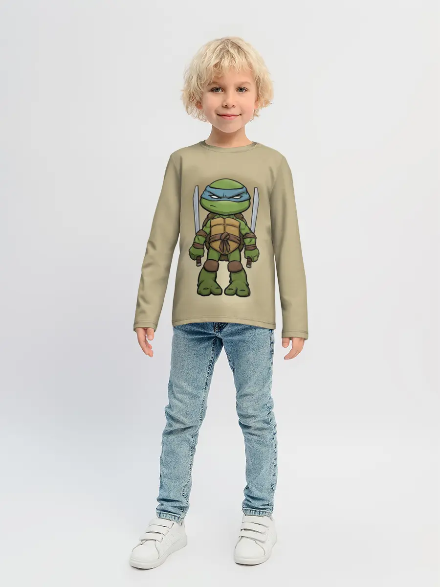 Детский лонгслив / ЧЕРЕПАШКИ - НИНДЗЯ