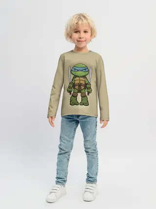 Детский лонгслив / ЧЕРЕПАШКИ - НИНДЗЯ
