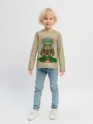 Детский лонгслив / ЧЕРЕПАШКИ - НИНДЗЯ
