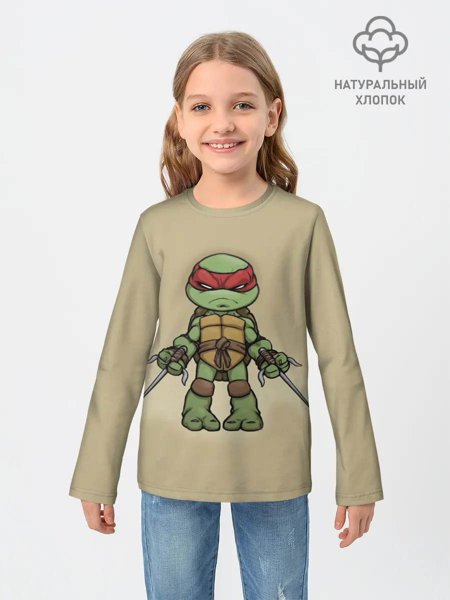 Детский лонгслив / ЧЕРЕПАШКИ - НИНДЗЯ