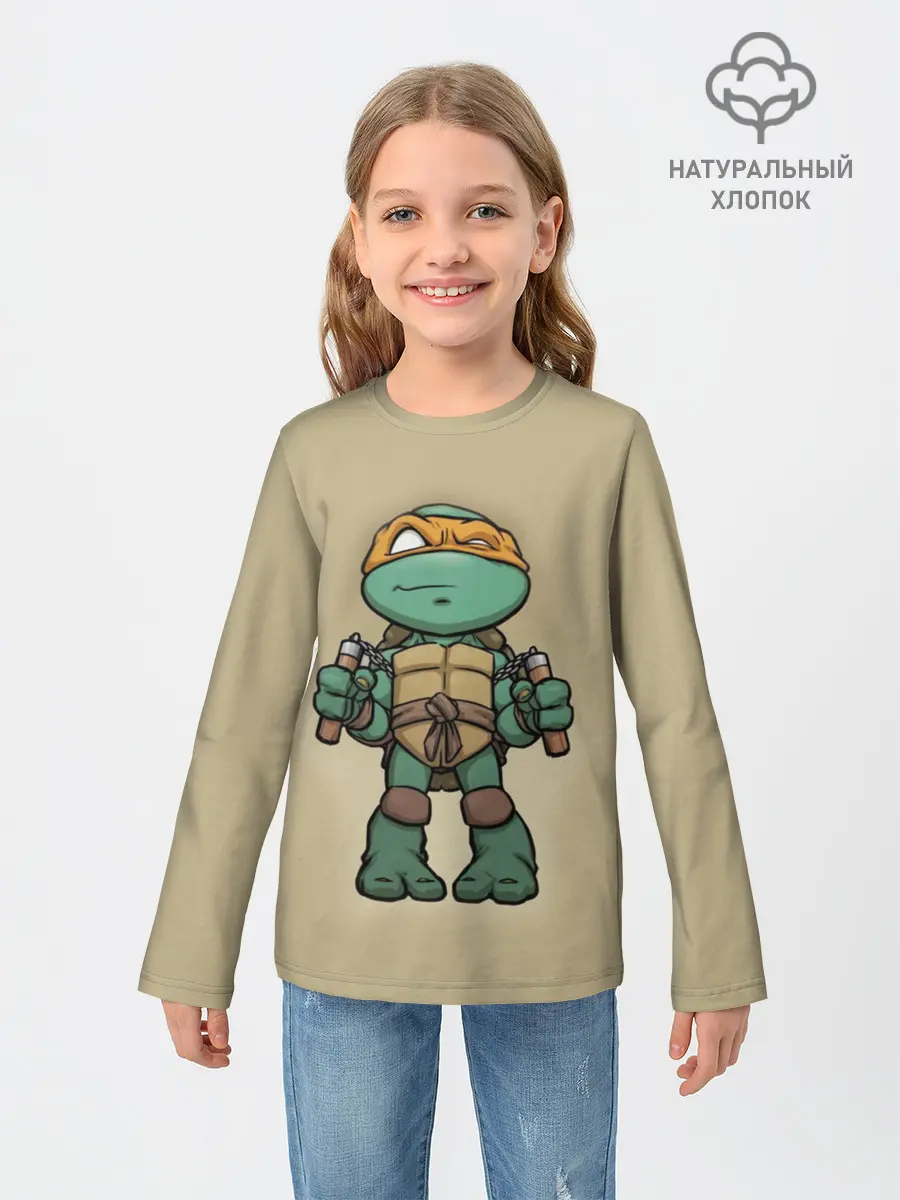 Детский лонгслив / ЧЕРЕПАШКИ - НИНДЗЯ