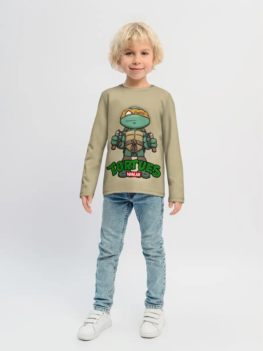 Детский лонгслив / ЧЕРЕПАШКИ - НИНДЗЯ