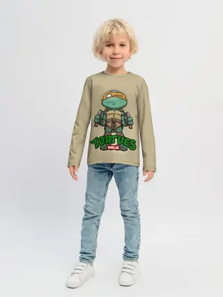 Детский лонгслив / ЧЕРЕПАШКИ - НИНДЗЯ