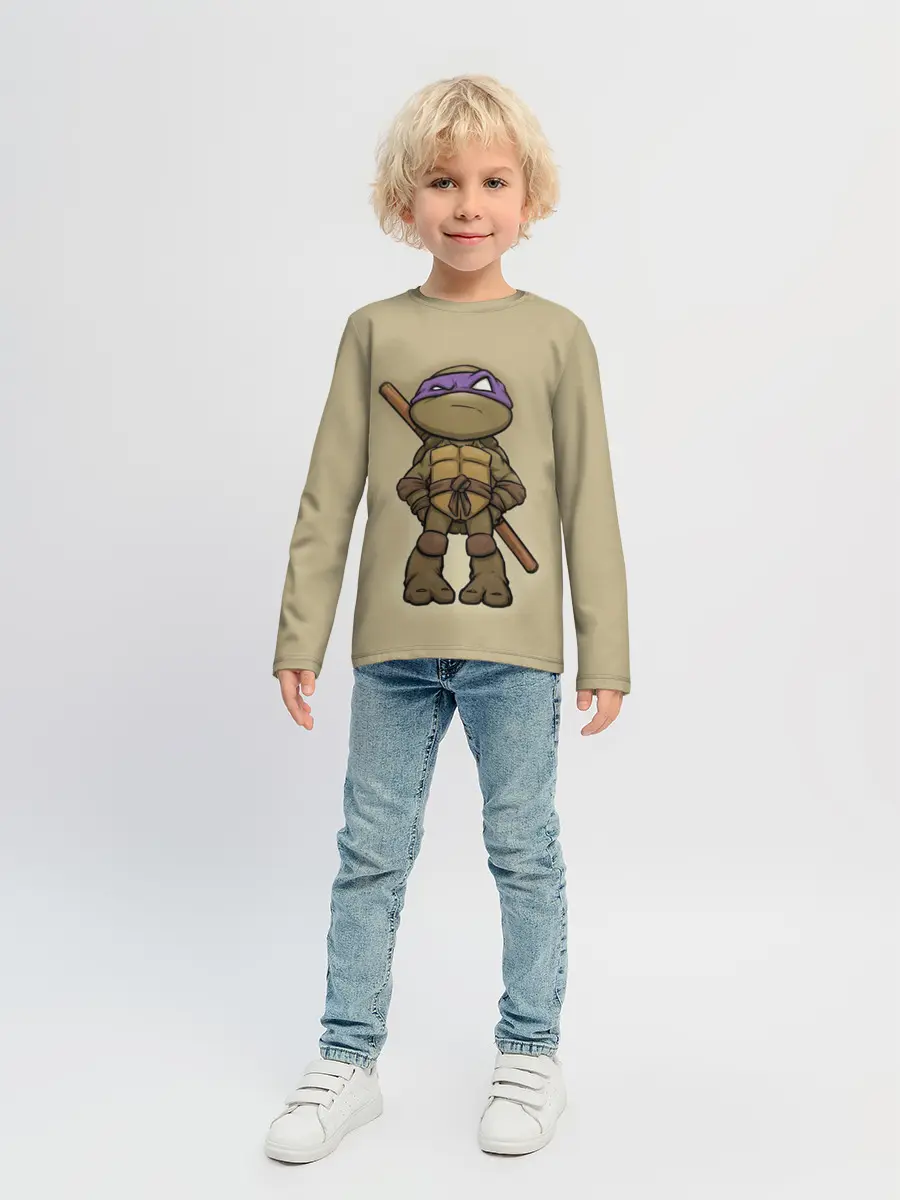 Детский лонгслив / ЧЕРЕПАШКИ - НИНДЗЯ