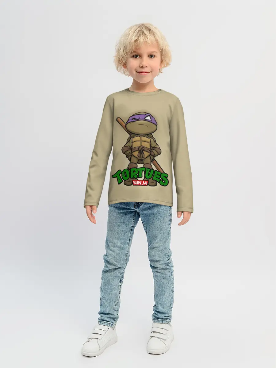 Детский лонгслив / ЧЕРЕПАШКИ - НИНДЗЯ